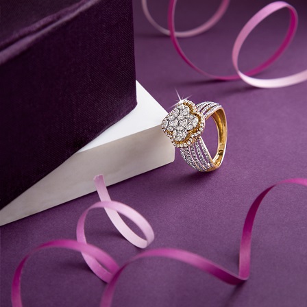 Designer Diamond Ring Narenkumar Jewellers Kandivali