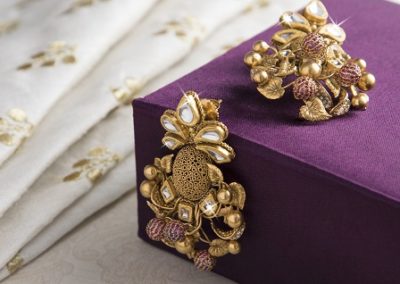 Gold Earrings Antique Designs Narenkumar Jewellers Kandivali Thakur Village