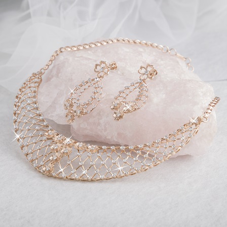Certified diamond necklace set